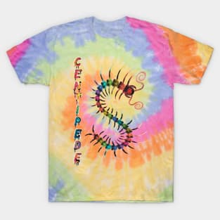 RAINBOW Centipede with Spray Paint T-Shirt